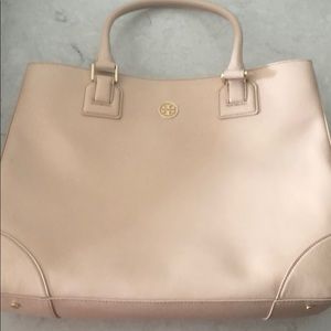 Tory Burch Robinson Tote - Nude